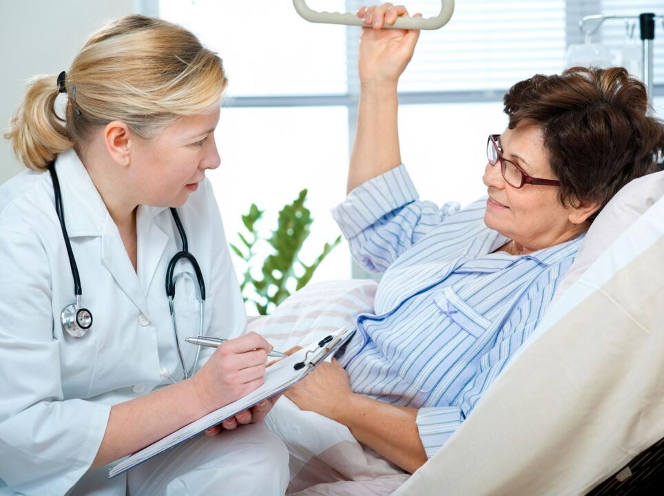 vyšetření lékařem s diabetem